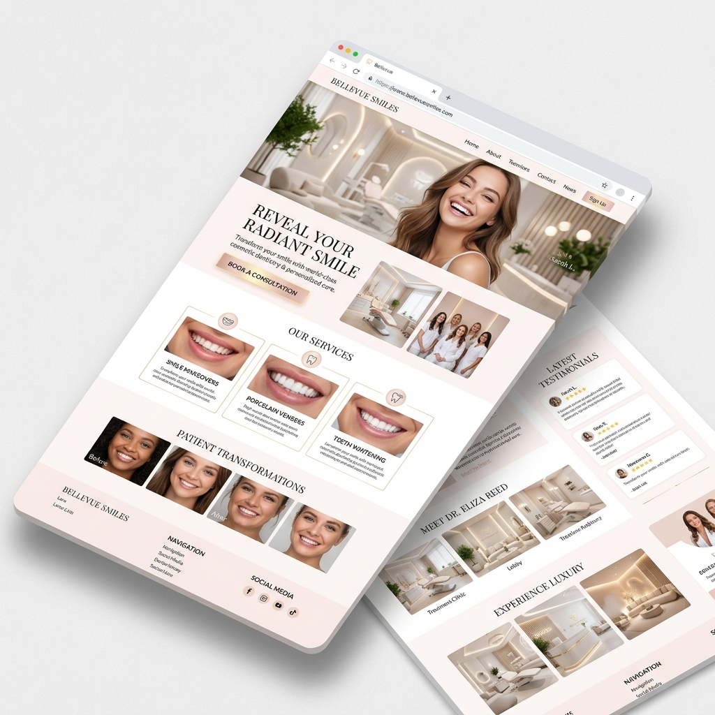 Lumina Dental Clinic Website