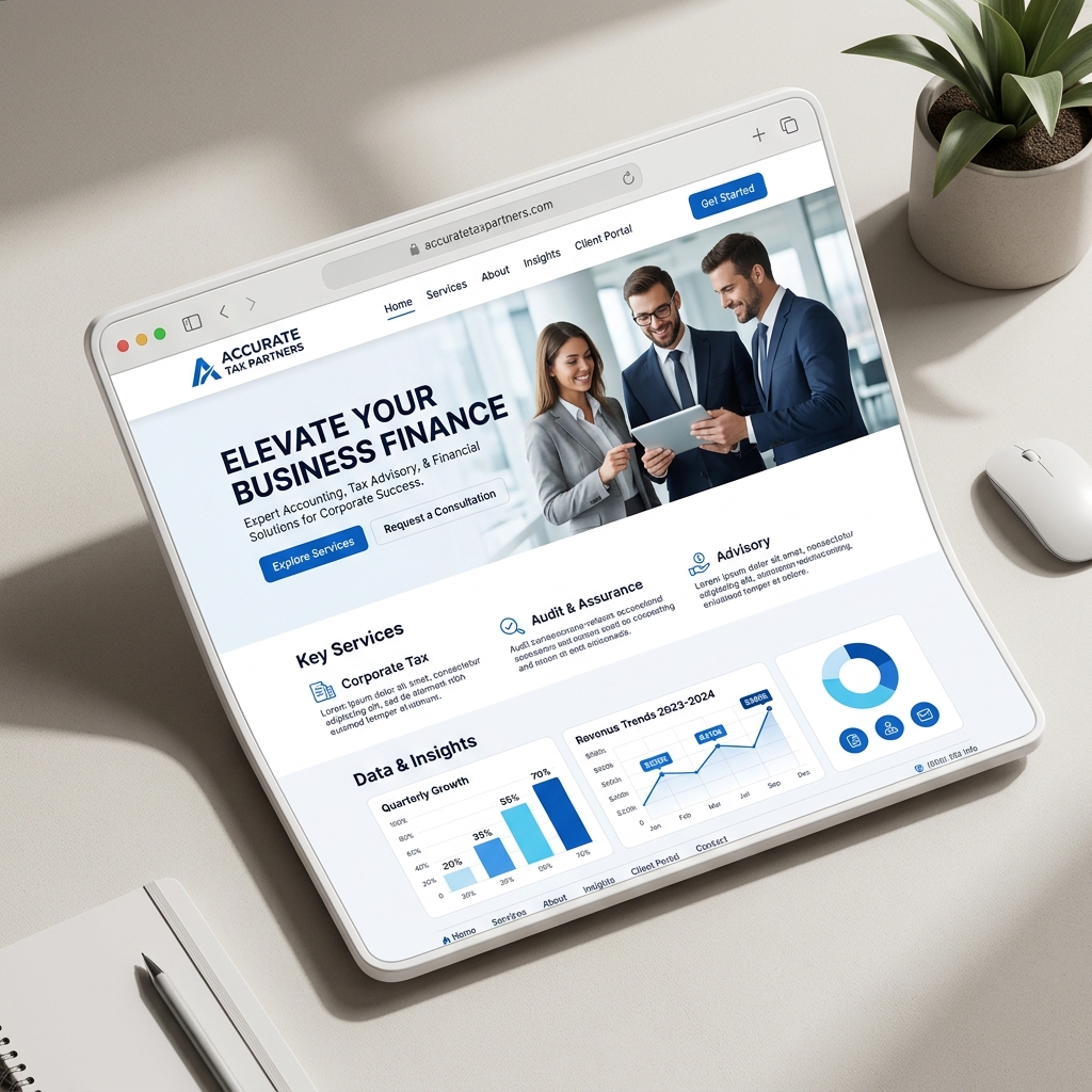 Apex Financial Consultant Website