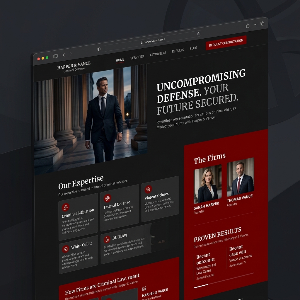 Smith & Associates Law Firm Website